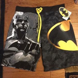 Batman swim shorts - new with tags